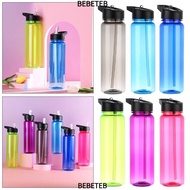 BEBETMY 750ml Water Bottles Travel Sport Gym Food Degree Plastic