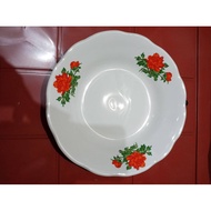 Rose 8 lucky Parakeet Ceramic Plate/Dinner Plate/8 inch lucky Serving Plate