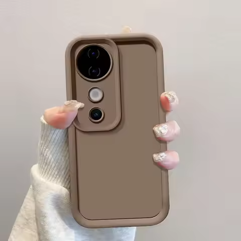 Funda On For VIVO V 50 V50 Lite 4G V50Lite Case Phone Cases Shockproof Matte Skin Feel Soft Back Cov