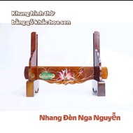 Altar photo stand/Altar-shaped wooden frame increases or decreases in size