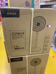 KINYO  行動電風扇DC14吋