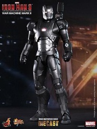 Hot Toys Diecast Iron Man 3 War Machine Mark II 12" Figure Mms198 D03