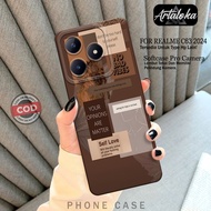 HP Softcase Realme C63 2024 Fashion Case Aesthetic Case Realme C63 Silicone TPU Pro Camera Casing Re