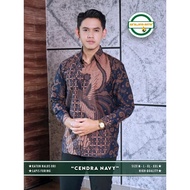 KATUN KEMEJA Men's Slimfit Batik Shirt Premium Batik Shirt Sragenan Batik Shirt for Adult Men Luxury