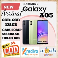 HP SAMSUNG A05 RAM 6GB+6GB / 128GB ,HELIO G85 ,CAM 50MP ,BATRAI 5000MAH, GARANSI RESMI 1TAHUN