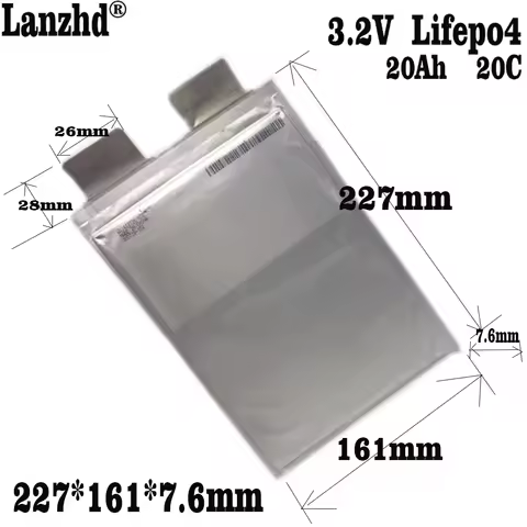 1-10PCS 3.2V batteries 20AH Lifepo4 Original rechargeable battery 20000mAh battery pack For Racing C