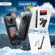 Insta360 X5 Ski Set Thai Warranty Insta360 X5 Action Camera 8K 360 Cam By Aquapro