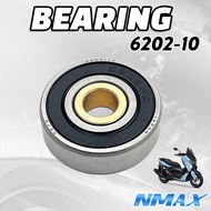 REAR PULLEY HOUSING BEARING 6202-10 NMAX / NVX YAMAHA SCOOTER BEARING 6202RS CVT PULLEY HOUSING COVE