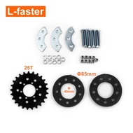 Bike Spoke Chainwheel 25T Bicycle Sprocket On Spokes For E-bike Left Drive Kit