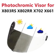 X803 Photochromic Helmet Shield for Nolan X803RS X802RR X702 X661 Visor Casco Para Moto Visera Capac