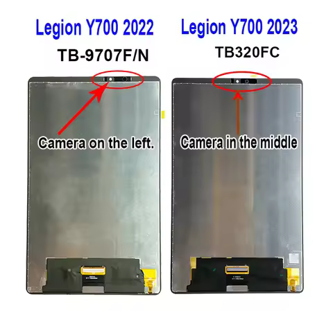 8.8'' New LCD For Lenovo Legion Y700 2022 TB-9707 Legion Y700 2023 TB320FC Touch Screen Digitizer Pa