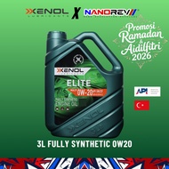 XENOL ELITE FULLY SYNTHETIC ENGINE OIL 0W-20 3 LITRE FREE OIL FILTER