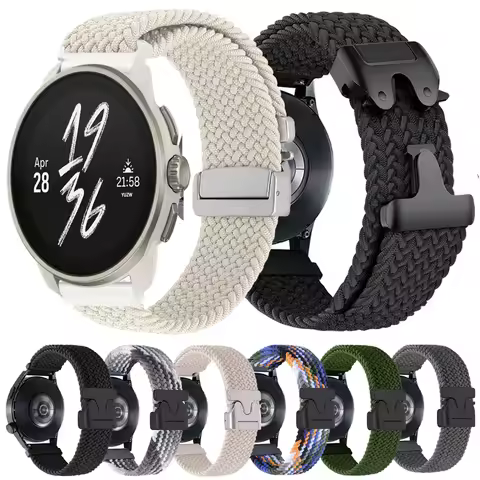 1pcs Watch Strap For SUUNTO RACE S/OCEAN/VERTICAL/5 9 PEAK PRO 20mm 22mm Nylon Sports Bracelet Quick