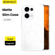 BKWHALE chống bám vân tay bảo vệ chống sốc trong suốt mờ Ốp điện thoại cho OPPO RENO 14 13 Oppo Find