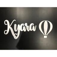 Custom Acrylic Name Sign Wall Signage Acrylic Name Backdrop