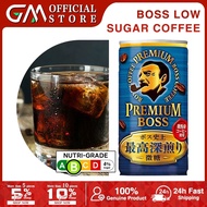 【Next-day delivery】185G / Suntory Premium Boss Low Sugar Coffee / Strong Aroma / 100% Brazilian Bean