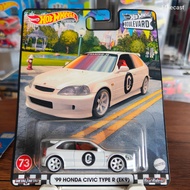 Hotwheels Premium Honda Civic Type R '99 (EK9) Japan Sticker [Free Protector]