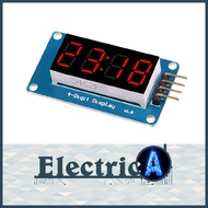 TM1637 Based 4 Digit 7 Seven Segment 0.36 in LED Module for Arduino [ElectricA]