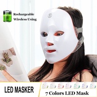 LED PDT Light Mask 7 Colors Led Mask Photon Therapy Facial Treatment