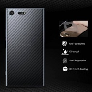Garskin / Anti-Scratch Back Door Skin Carbon Sony Xperia Xz1. Xz. Xzs. Xperia X. Xperia X Performance.Z5