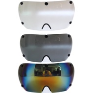 Aero helmet lens Transparent gray Triathlon tt cycling helmet lens road bike bicycle helmet lens gog