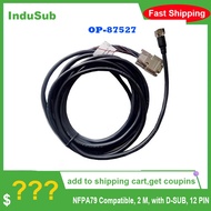 YY OP-87527 Control Cable NFPA79 Compatible 2 M with D-SUB 12 PIN