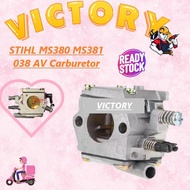STIHL MS380 MS381 038 AV Carburetor Chainsaw 038AV Senso Carburetor Mesin Tebang