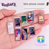 ATAYLOR Dollhouse Mobile Phone Model, 1:12 Miniature 1:12 Miniature Phone, Mini Phone Model BJD Phon