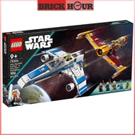 LEGO STAR WARS 75364 New Republic E-wing vs. Shin Hati's Starfighter