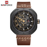 NAVIFORCE NAVIFORCE 9141 Men's Watch Calendar Men's Watch Six-Hand Watch Waterproof Belt Watch
