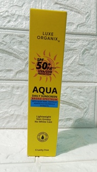 Luxe organix Aqua daily sunscreen SPF50 (50ml)