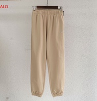【New】 Alo Yoga Clothes Autumn And Winter Leisure Sports Suit Sweater Ankle-Tied Trousers Womens Oute