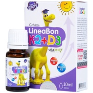 LineaBon D3 K2 drop syrup - increase height, prevent rickets for babies (10ml bottle)