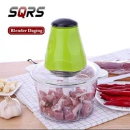 BLENDER DAGING SERBAGUNA 2L MEAT GRINDER MESIN GILINGAN FOOD CHOPPER STAINLESS STELL