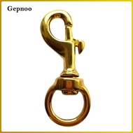 Gepnoo Swivel Bolt Snap Brass Clips Swivel Eye Bolt Single Snap Hook Clasps Lobster