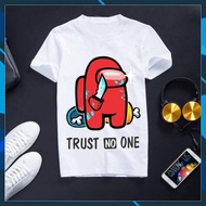 Among us shirt Super hot white Among Us printed T-shirt