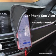 Car Cell Phone Sunscreen Sunshield Phone Umbrella Sun Shade Sun Shade For Phone Mobile Phone Holder 