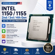 ( Stock Malaysia ) CPU Intel 1150 / 1155 2nd/3rd/4th i3/i5 Gen LGA Processor CPU 100% Worked Unit