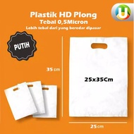 Plastik Plong Putih 25 x 35 isi 100