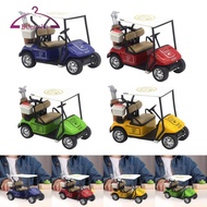 [deevoka] Golf Cart Model, Mini Golf Cart Model Toy, Miniature Golf Cart Toy, Table Golf Cart Decor 