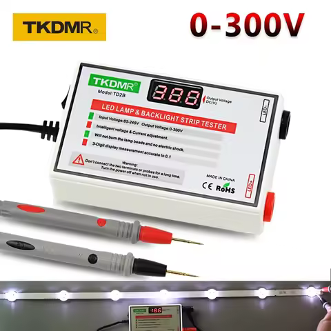 TKDMR NEW LED Tester 0-300V Output LED TV Backlight Tester Multipurpose LED Strips Beads Test Tool M