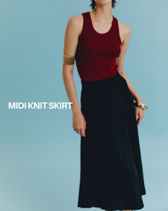 when.we.official - Midi Knit Skirt