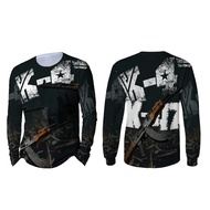 [Riashop] AK47 Men's T-Shirt | AK47 Long Sleeve Weapon T-Shirt | AK-47 Weapon T-Shirt