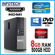i5 7th 6th gen , 500GB , 8GB , Intel or Nvidia , W10 DESKTOP