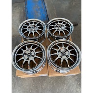 NEW RIM 15 7JJ ET35 BLACK CROME 4H 100