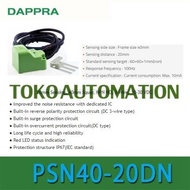 PSN40-20DN PSN40 20DN PSN4020DN NPN Inductive Proximity Sensor PR17 - DAPPRA JIE27