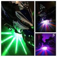 (Gía tốt) Đèn gầm 48 tia xe máy ô tô đèn led trang trí xe máy ô tô 12v - 80v cao câp mẫu mới