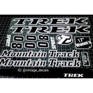 Decals replacement TREK 800 al sport mountain track