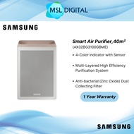 Samsung Smart Air Purifier 40m² Wi-Fi | Multi-layered purification system | Anti-bacterial (Zinc Oxi