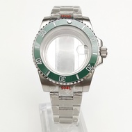 40mm NH35 Case 904L Staniless Steel Oyster Bracelet Sapphier Watch Case Set For NH35 NH36 Movement S